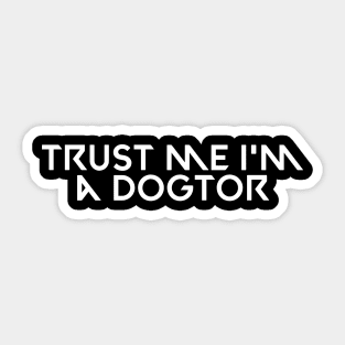 Dogtor Sticker